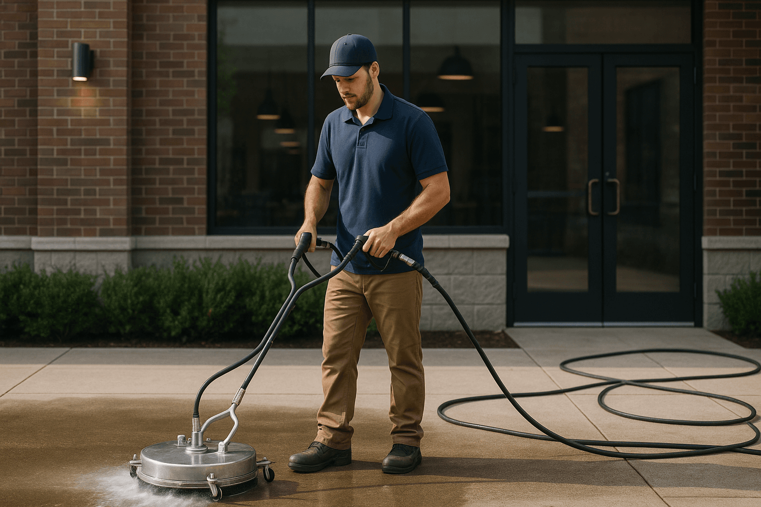 Premier Power Washing hero image